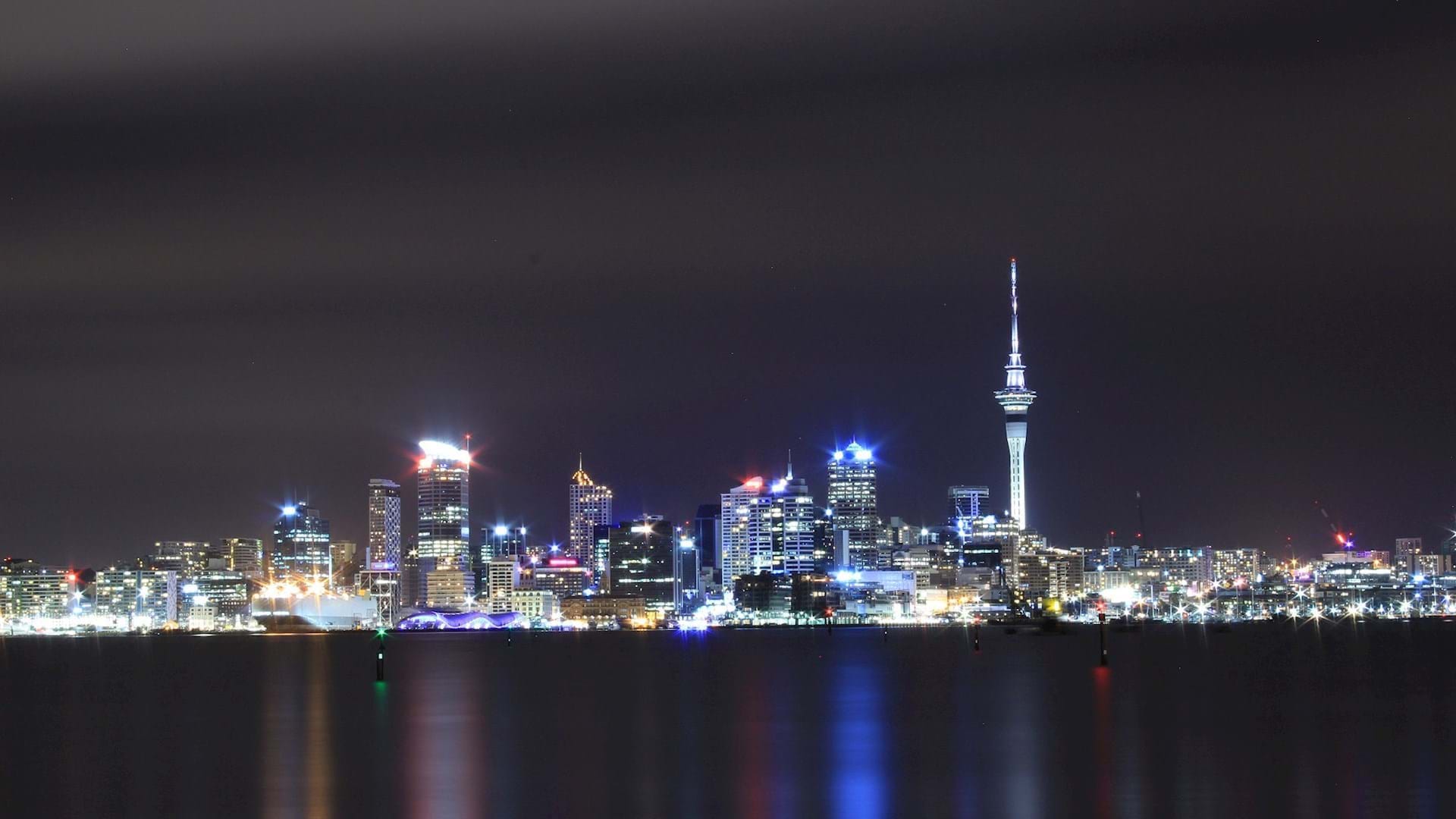 Auckland City from Bayswater Marina