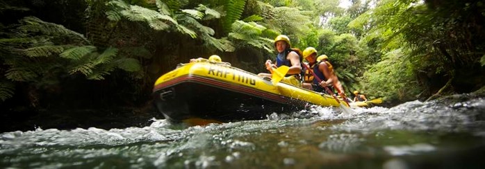 Rafting in Rotorua