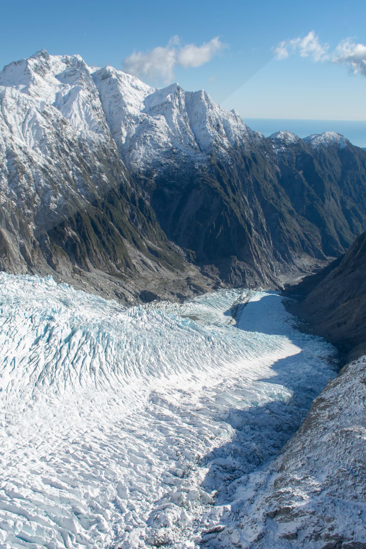 View of Franz Josef Glacier